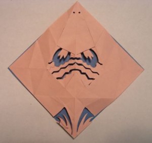 Cut patterns out of scrap paper